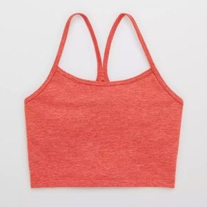 aerie OFFLINE Hugger Longline Racerback Sports Bra